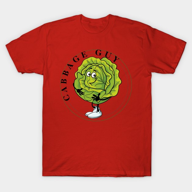 Cabbage Guy T-Shirt by Primigenia